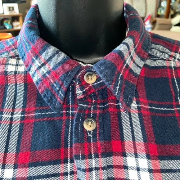 Outdoor Life Flannel Button Up Long Sleeve Shirt - Picture 3 of 6